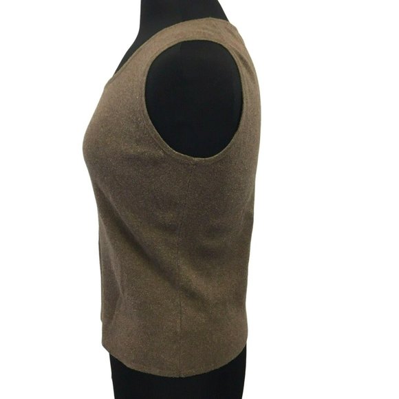 LOT 2 Kathie Lee M Brown Mercer Street Studio Womens Pullover Tank Top - Picture 3 of 12